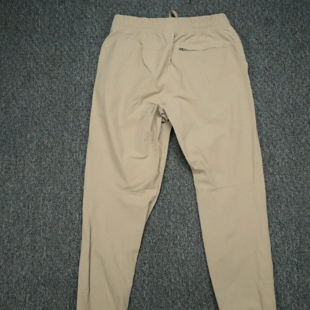lululemon Pants Mens Medium Beige ABC Jogger Athletic Tapered Zip Pocket